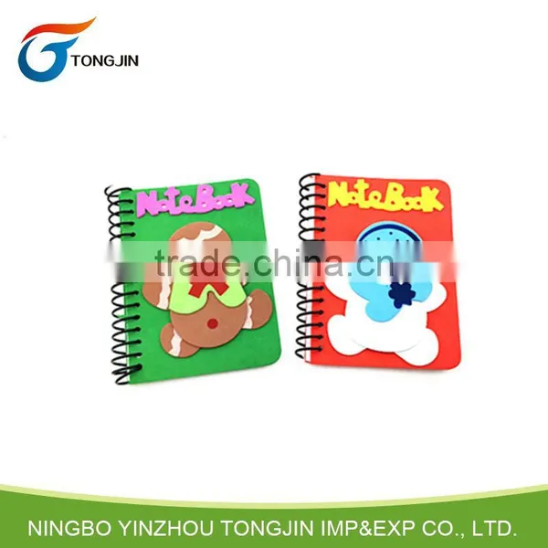 Christmas Foam spiral notebook