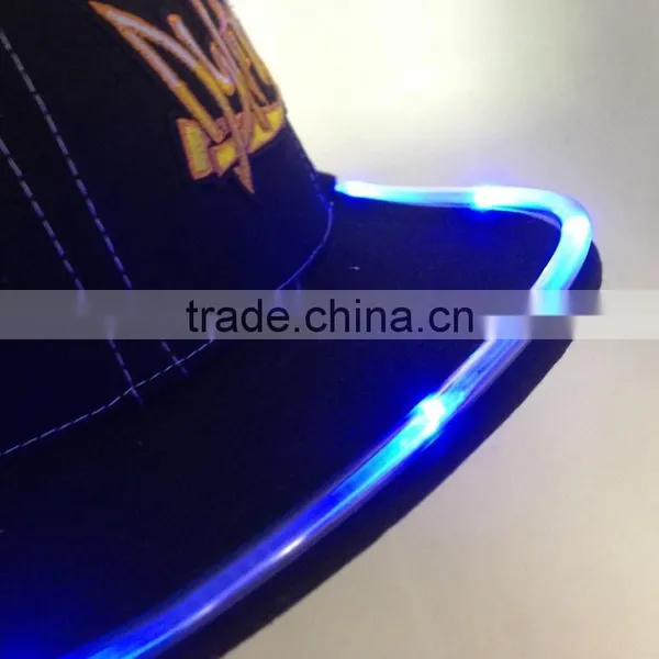 6 Panle Snapback Cap LED Light Caps And Hats Led Snapbacks photo-6