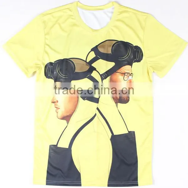 2016 Fashion Hiphop Large Size Printing t Shit Hip Hop t Shirt for Men photo-5