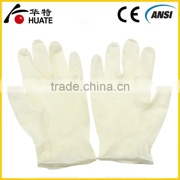 Shenzhen Supply Disposable Industiral Medical Examation Latex Gloves photo-3