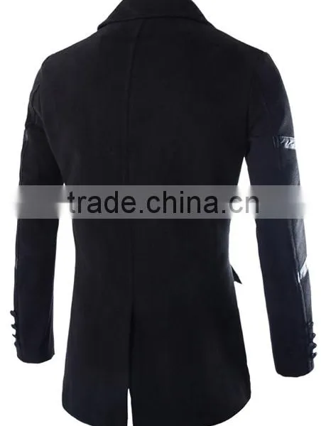 Custom Made Fashion Overcoat, Wholesale Design Quality Mens Winter Clothing photo-5