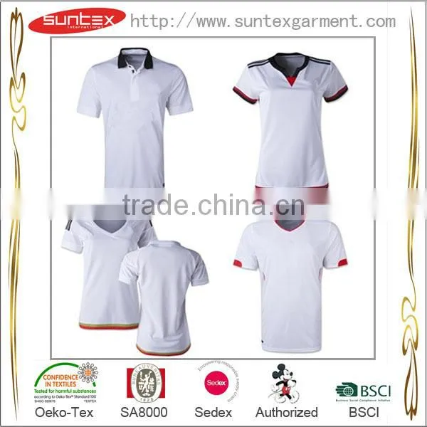 Suntex 2015 Sportswear 100% Polyester Soccer Jersey Breathable Sportswear photo-5