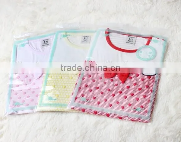 Baby Girls Summer Short Sleeve Bottom Price Puff Printed t Shirts photo-6