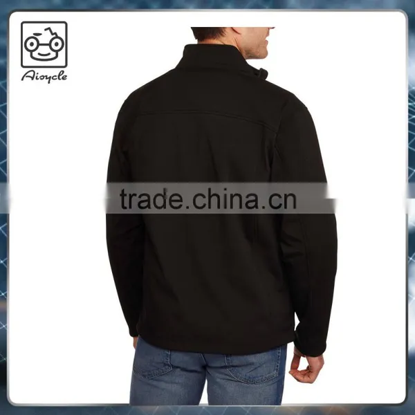 Woven Shell Bonded With 100%polyester Fleece Lined Durable Jacket for Man photo-2