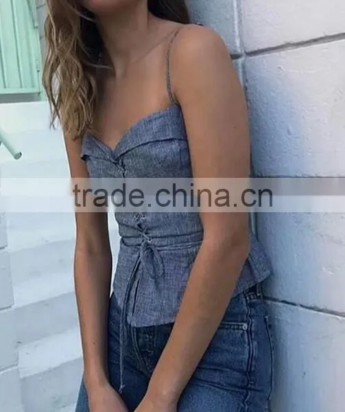 Runwaylover 124 New Fashion 2017 Women Sexy Strapless Crop Tops photo-2