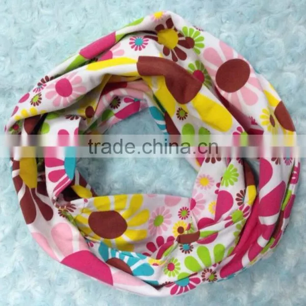 30 Colors Infant Toddlers Wave Loop Chevron Infinity Scarves Baby Accessories 20*120cm Baby Cotton Infinity Scarf Women photo-4