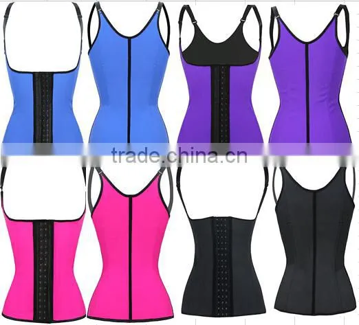 Women Nude Adjustable Straps Waist Cincher Body Shaper photo-5