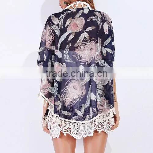 Selling Products 2017 Chiffon Cardigan photo-3