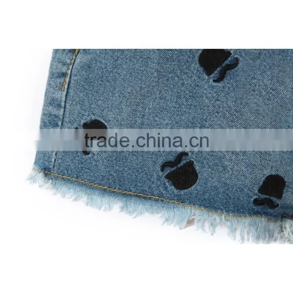 2017 New Style Fashion Denim Kids Fancy Pants and Jeans photo-4