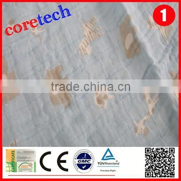 Organic Anti-bacterial Baby Nappies Fabric, Printed Diapers photo-2
