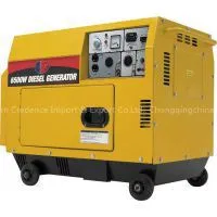 Hot Sale for Home/Outdoor Use SJ8600 8KW Diesel Generator Silent Type With Electric Starter, Ce Euro V, EPA photo-2