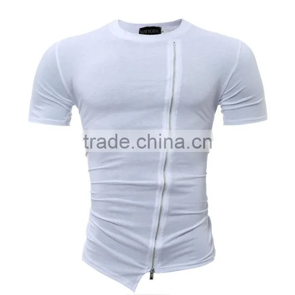 Men's Sports Gym Short Sleeve T-shirt Casual Basic Tops Tee photo-2