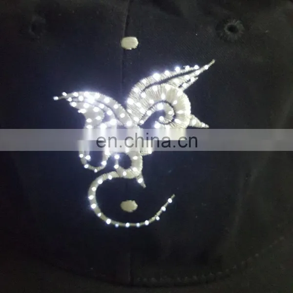 High Quality Flashing Light Up Baseball Caps With Built-in Led Light photo-3