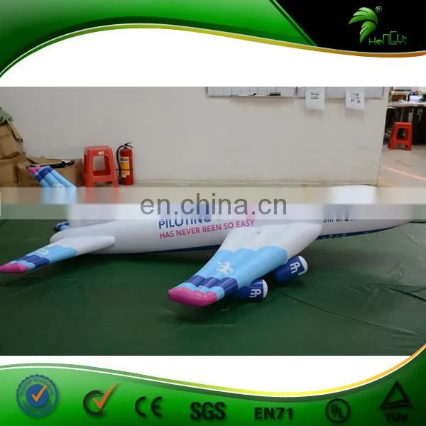 Advertising Replica Inflatable Small Jet , PVC Sealed Inflatable Airplane , Hanging Inflatable Aircraft Balloon photo-3