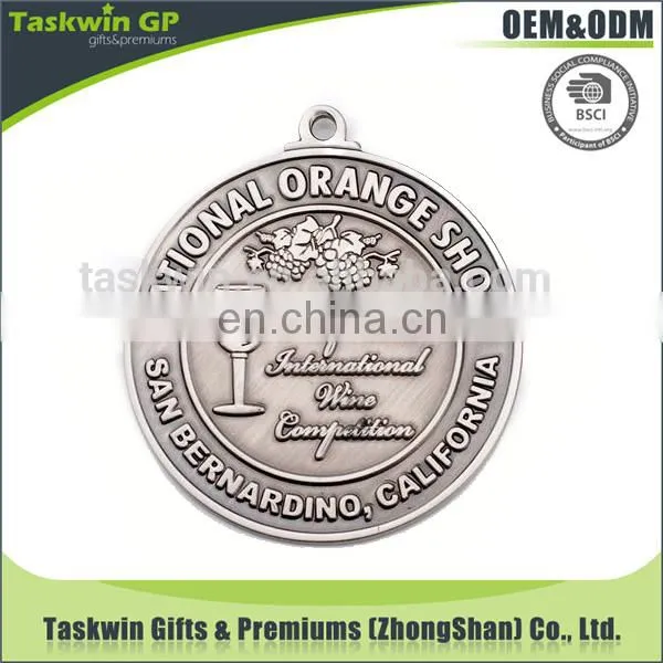 High Quality 3D Race Medals Custom Metal Medal Custom 3d Metal Medal photo-3