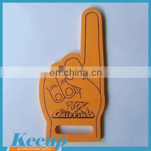 Most Popular Fans Items Giant Wave Foam Finger Cheering Hands Foam Hand Sponge Hand Foam Finger photo-3