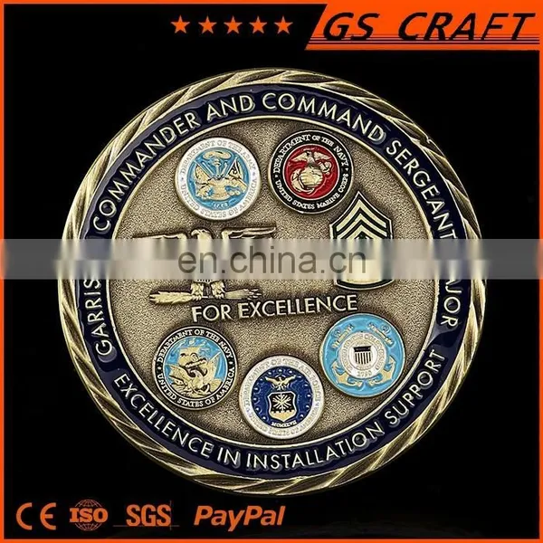 Metal Coin With Gear Edge/antique Coin Made of Zinc Alloy photo-2