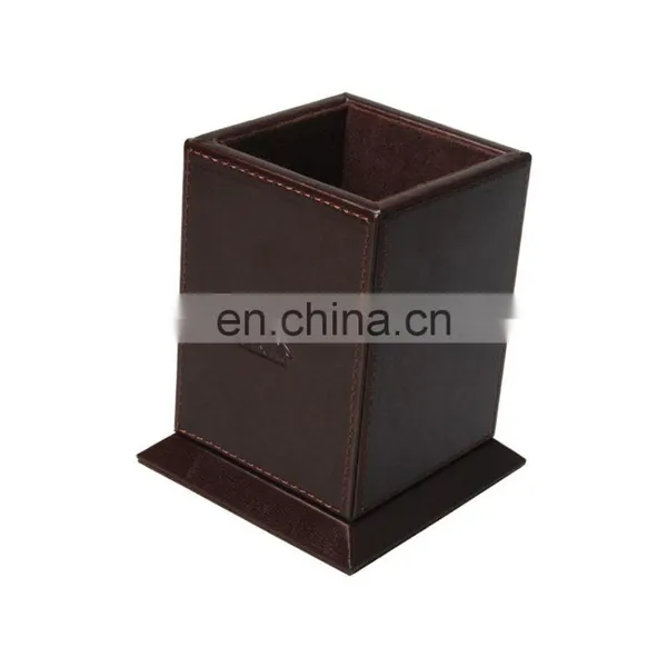 2017 Promotion Luxury MDF Desk Set Office Leather Stationery Set photo-6