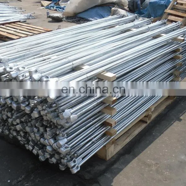 Pole Anchor Type Carbon Steel Ground Screw Anchor photo-3