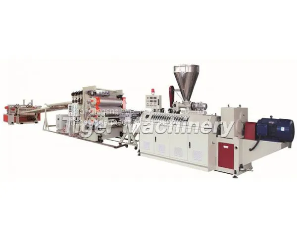 PVC Sheet And  Foamed Panel Extrusion Line