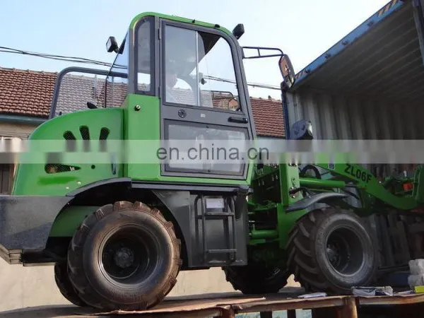 0.8ton Mini Comact Articulated Wheel Loader Price photo-6