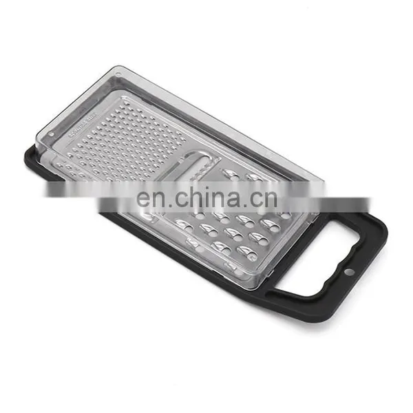 Multi Function Fruit Vegetable Grater Manual Cheese Grater With Storage Box photo-3