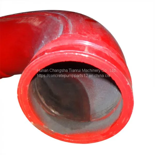 XCMG Pump Elbow SANY / Zoomlion Double Elbow Boom Tube Wear-resistant Cast Steel Elbow Pump Fitting photo-3