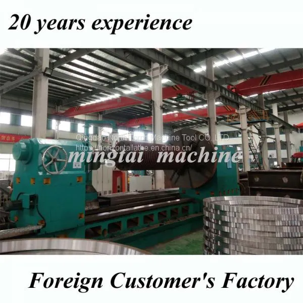 NTM Heavy Duty Horizontal Lathe Machine for Mill Cylinder CG61250 photo-4