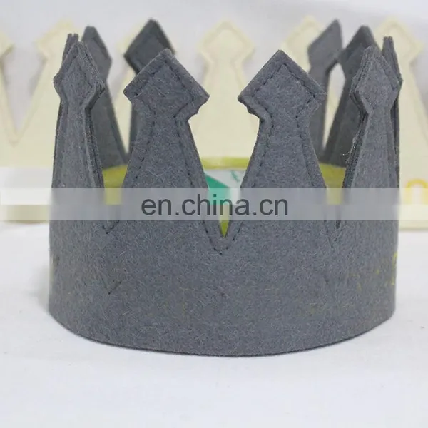 Birthday Decoration Small Felt Crown for Kids photo-4