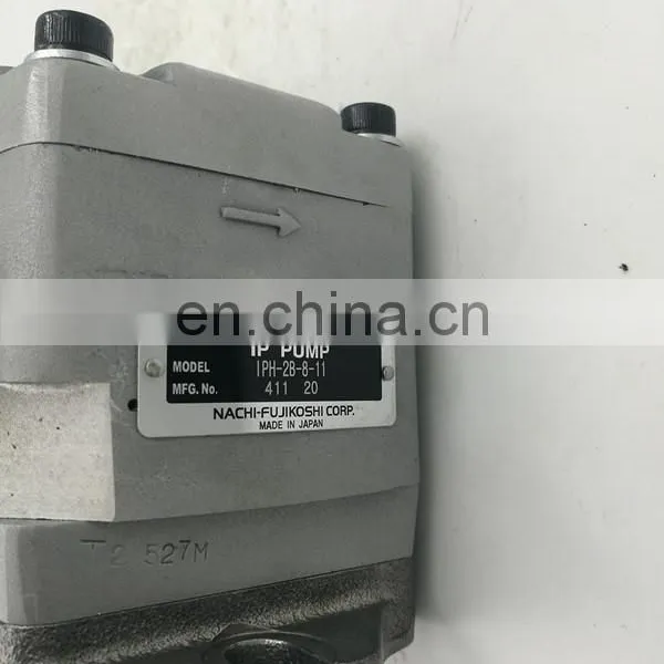 NACHI IPH Series Hydraulic Pump Original Gear Pump IPH-2B-8-11 High-pressure Double Oil Pump photo-5