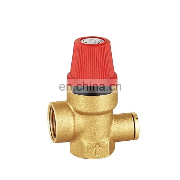 Good Quality Brass Pressure Relief Boiler Gas Safety Valve photo-3