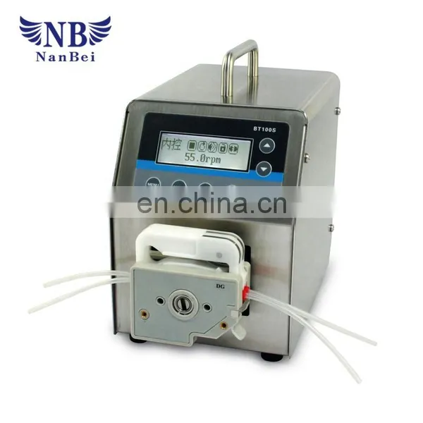 Super Anti-interference Speed-variable dc 12v Dosing Peristaltic Pump With Factory Price photo-4