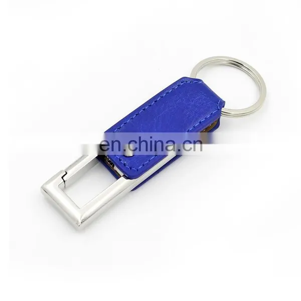 New Customized Logo Pendrive Leather USB 3.0 Flash Drive Gift With Metal Box Packing photo-4