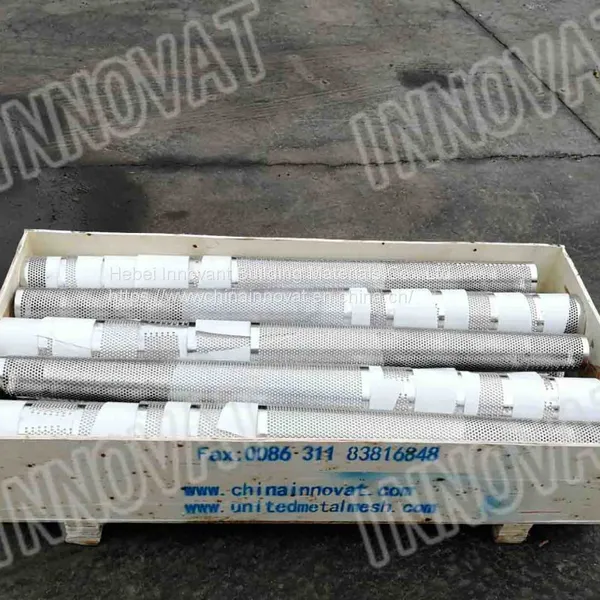 Stainless Steel 304 Perforated Mesh Tubes for Motorcycle Exhausts photo-2