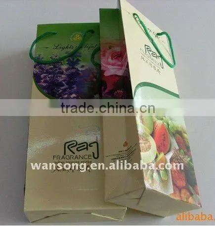 OEM Luxury Custom Wine Paper Bag Machine Price , Paper Bag Kraft