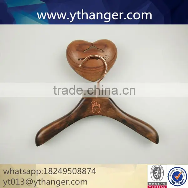 High Quality Infant Children Wooden Clothes Hanger Cute Baby Wooden Hanger With Trousers Hanger photo-3