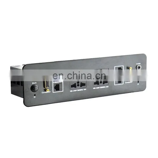Hotel/Office/Conference Room Multimedia Power Network Panel Table Socket photo-3