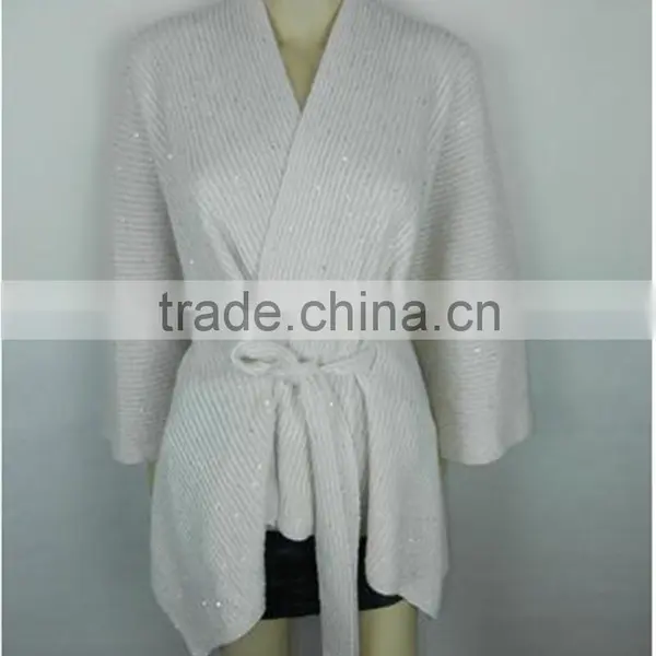 Ladies Women Fashion Blanket Office Cashmere Pashmina & Wool Knitted 2016 New Winter Warm Top Cape With Belt photo-5