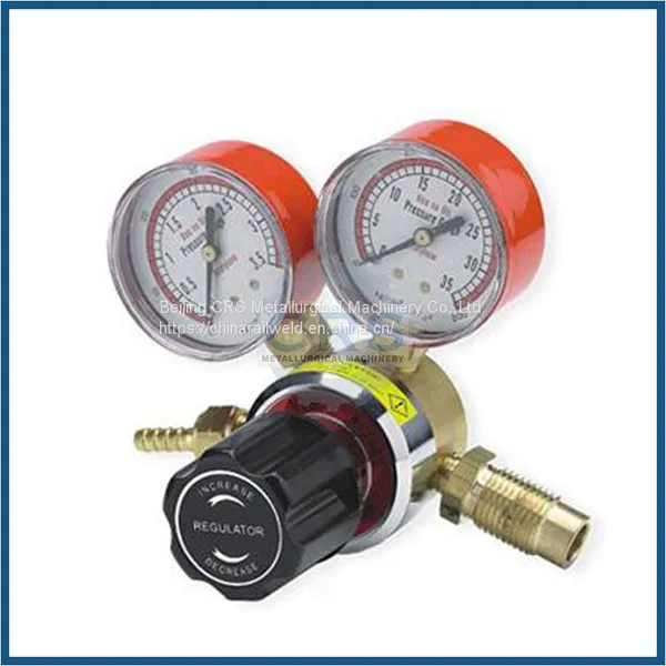 Compressed Gas Regulator for LPG Thermit Welding Materials Rail Welding Material Manufacturer