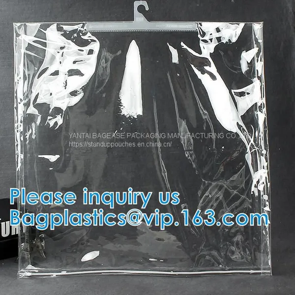 Multi-Purpose Water Resisitant Clear PVC Organizer Bag Pouch With Zipper Closure,Document File Bill Zipper Bag Pencil Pouch photo-5
