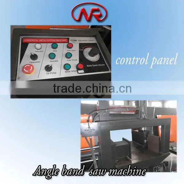 G500 Angle Series Machine Band Saw Cutting 45 Degree Band Saw For Steel photo-6
