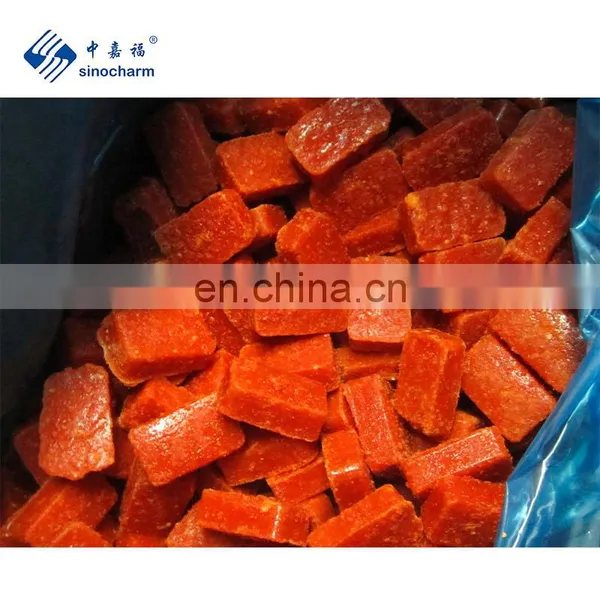 Sinocharm BRC A Approved BQF Fresh Red Pepper Puree Frozen Chilli Puree From China photo-5