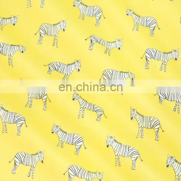 Wholesale Cartoon Pony Zebra Star Print Children's Bedding Cotton Twill Print Fabric photo-5