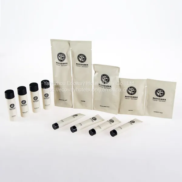 Eco Friendly Hotel Amenities Kit Plastic Free
