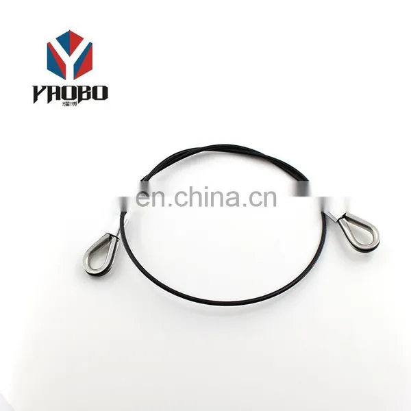 Exquisite Workmanship Keys Colored Stainless Steel Rope Thin Wire Key Ring With Screw photo-2