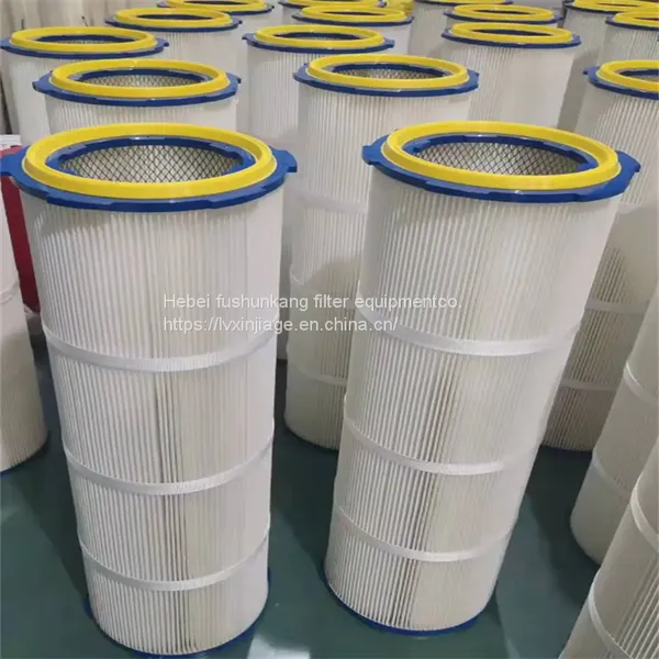 Dust Filter Element Liu er Quick Disassembly Dust Filter Cartridge Quick Disassembly Plastic Spray Sand Machine Powder Coating Filter Element-Fushunkang photo-3