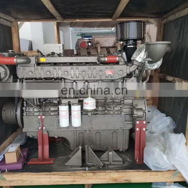 Best Seller 515kw In-line 6 Cylinder Water Cooled Turbocharged 700HP 1000RPM Yuchai YC6C700L-C20 Diesel Marine Engine for Ship photo-2