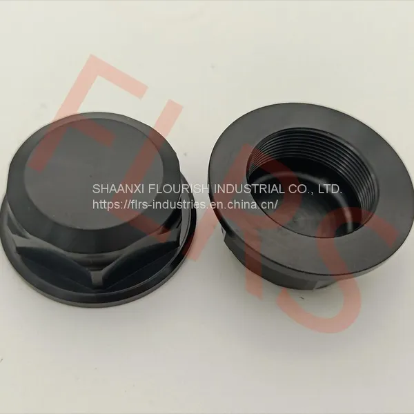 EN AW-7075 Aluminum Customized Front Fork Nut Material For Motorcycle Automotive photo-2
