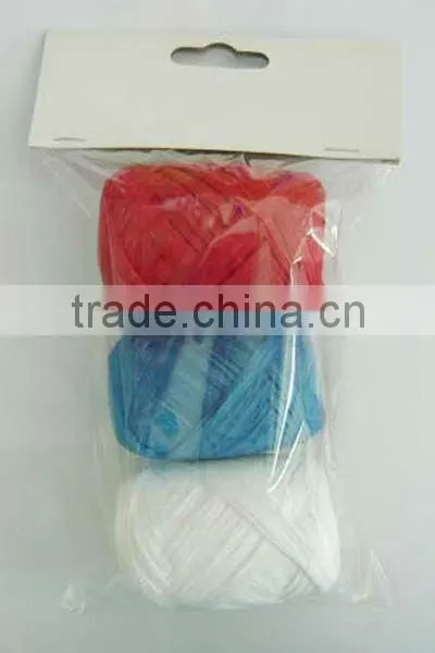 10m Long Raffia Ribbon, Paper Egg for Gift Packaging