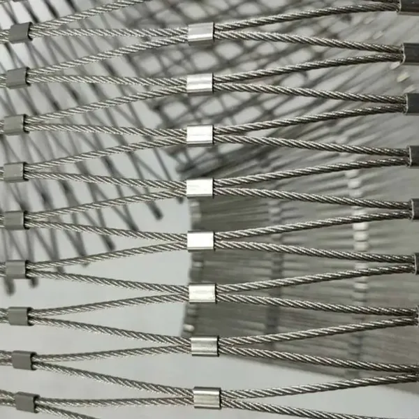Customizable Stainless Steel Rope Mesh in Different Sizes and Materials for Specific Agricultural Needs photo-4